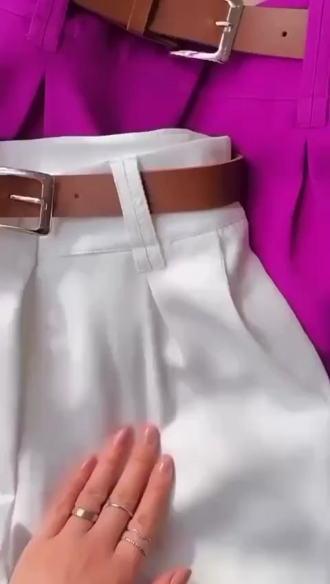 Kit 2 Shorts Alfaiataria Feminina Social Cintura Alta Disfarça Barriga