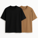 Kit 2 Camiseta Oversized Masculinas Premium Streetwear Básicas