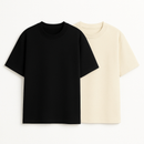 Kit 2 Camiseta Oversized Masculinas Premium Streetwear Básicas