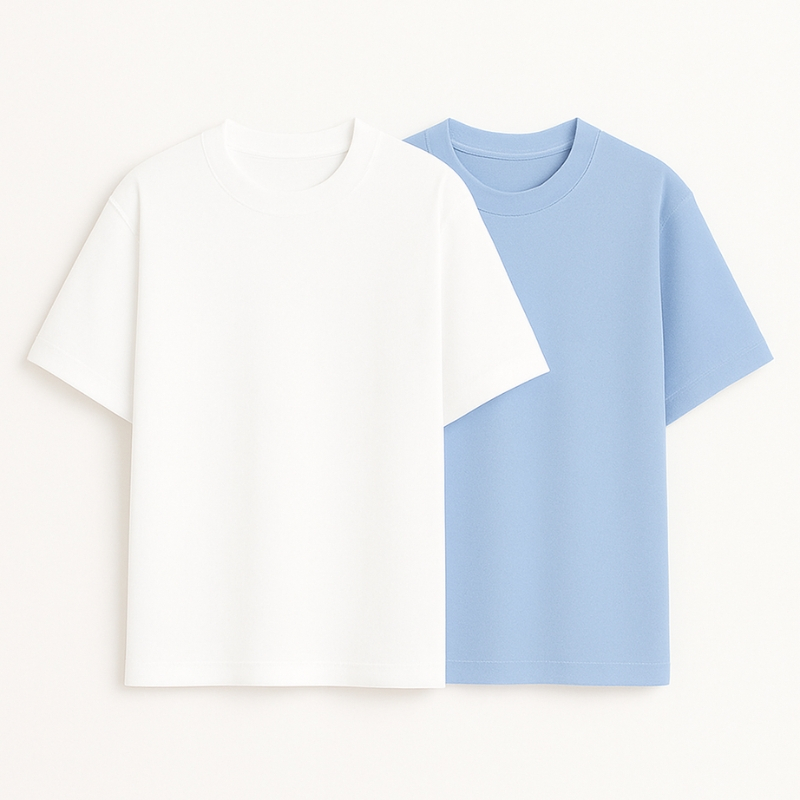 Kit 2 Camiseta Oversized Masculinas Premium Streetwear Básicas