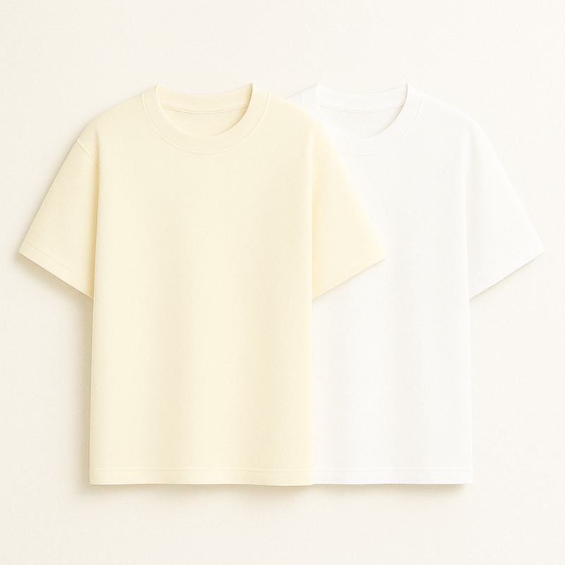 Kit 2 Camiseta Oversized Masculinas Premium Streetwear Básicas