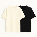 Kit 2 Camiseta Oversized Masculinas Premium Streetwear Básicas