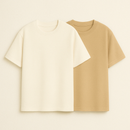 Kit 2 Camiseta Oversized Masculinas Premium Streetwear Básicas