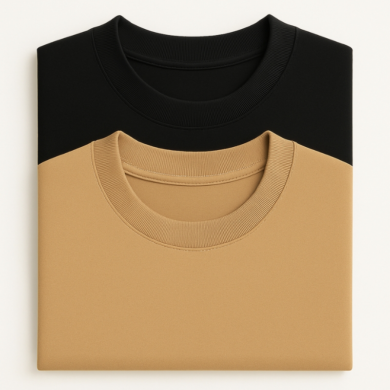 Kit 2 Camiseta Oversized Básica Streetwear Masculina