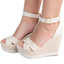 Sandália Feminina Salto Anabela super confortável