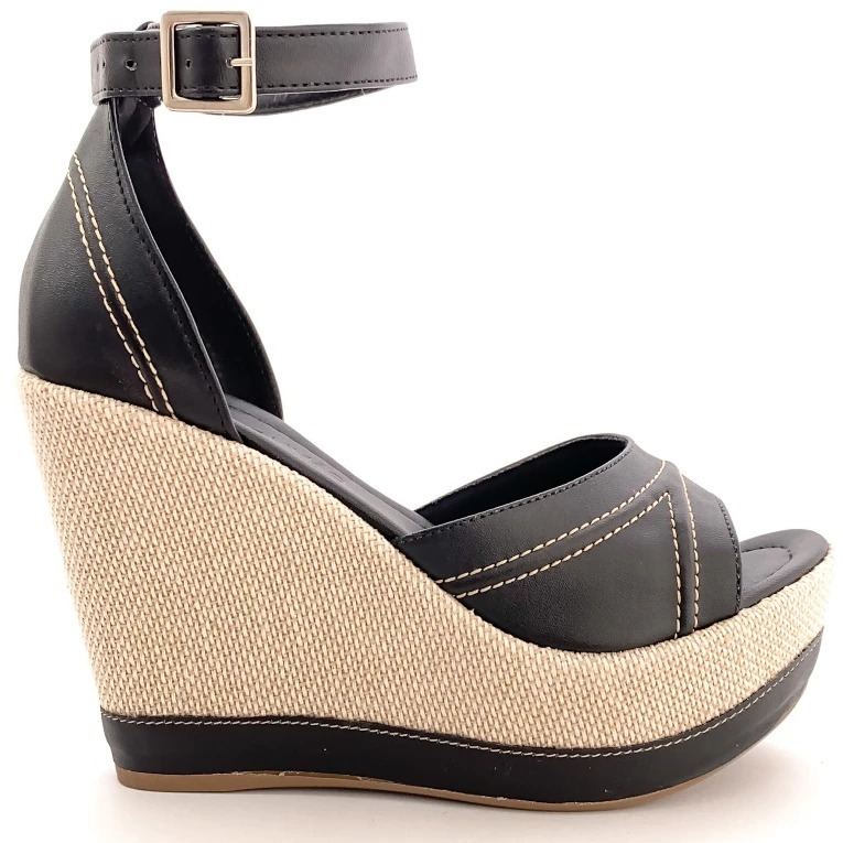 Sandália Feminina Salto Anabela super confortável