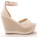 Sandália Feminina Salto Anabela super confortável