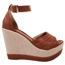 Sandália Feminina Salto Anabela super confortável