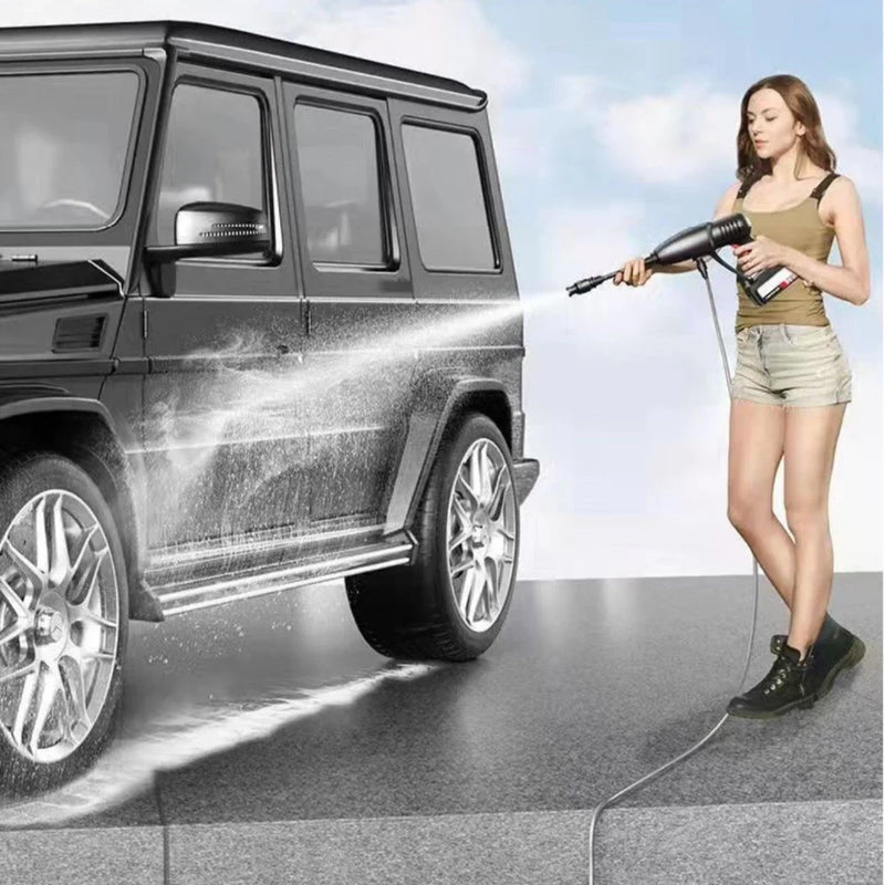 Lavadora de Alta Pressão Portátil Sem Fio – Potência Profissional na Palma da Sua Mão!