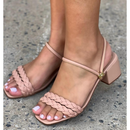 Sandalia Feminino / saltinho Médio Confortável e Ajustável